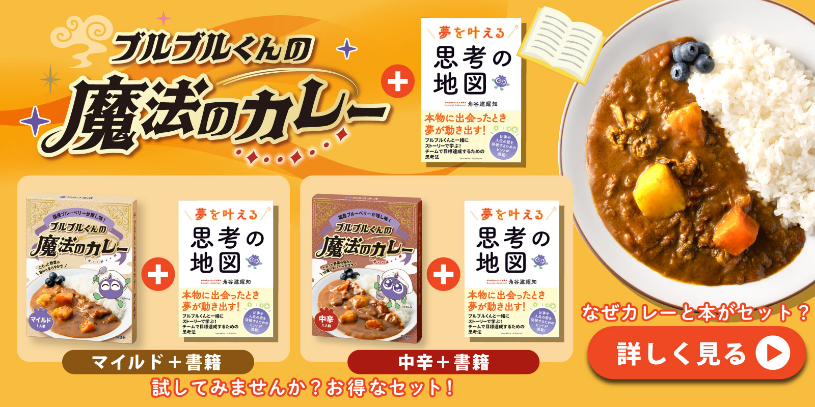 思考の地図+カレーセット割キャンペーン